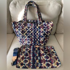 MZ Wallace Medium Metro Tote Deluxe in Winter Prism